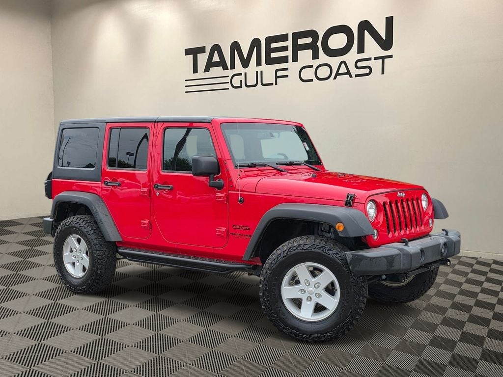 2018 Jeep Wrangler JK Unlimited Sport