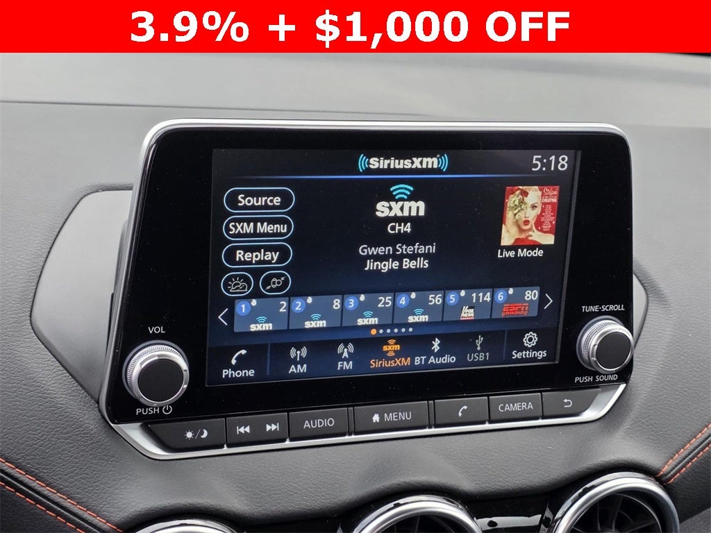 2025 Nissan Sentra SR