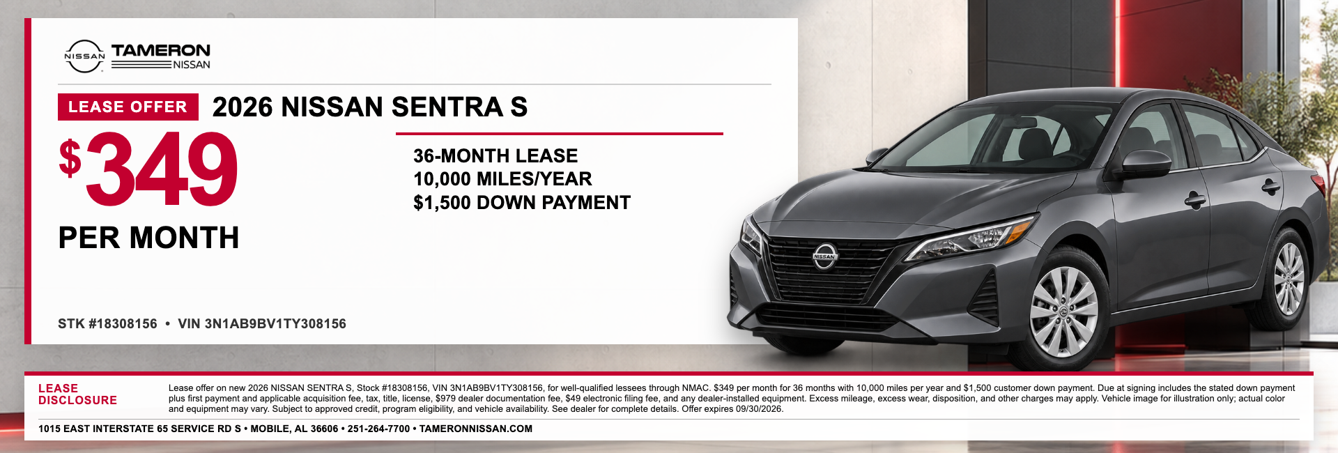 Sentra Lease 
