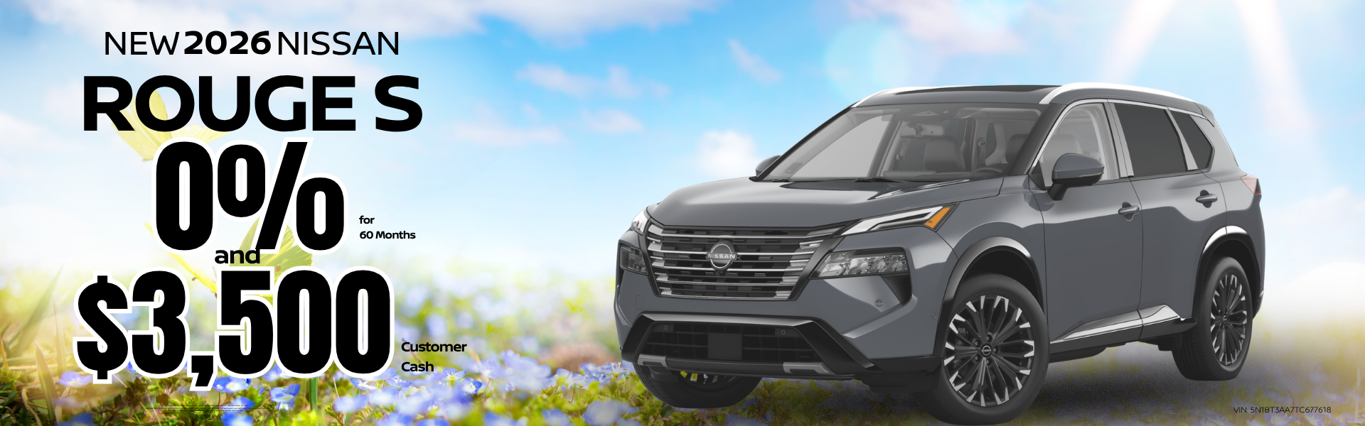 2026 Rogue 0% for 60 Months