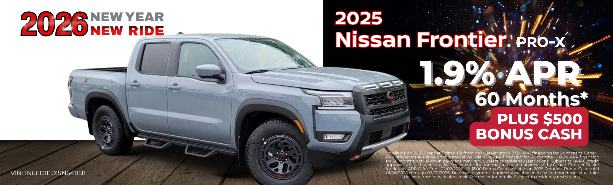 2025 Nissan Frontier Pro-x